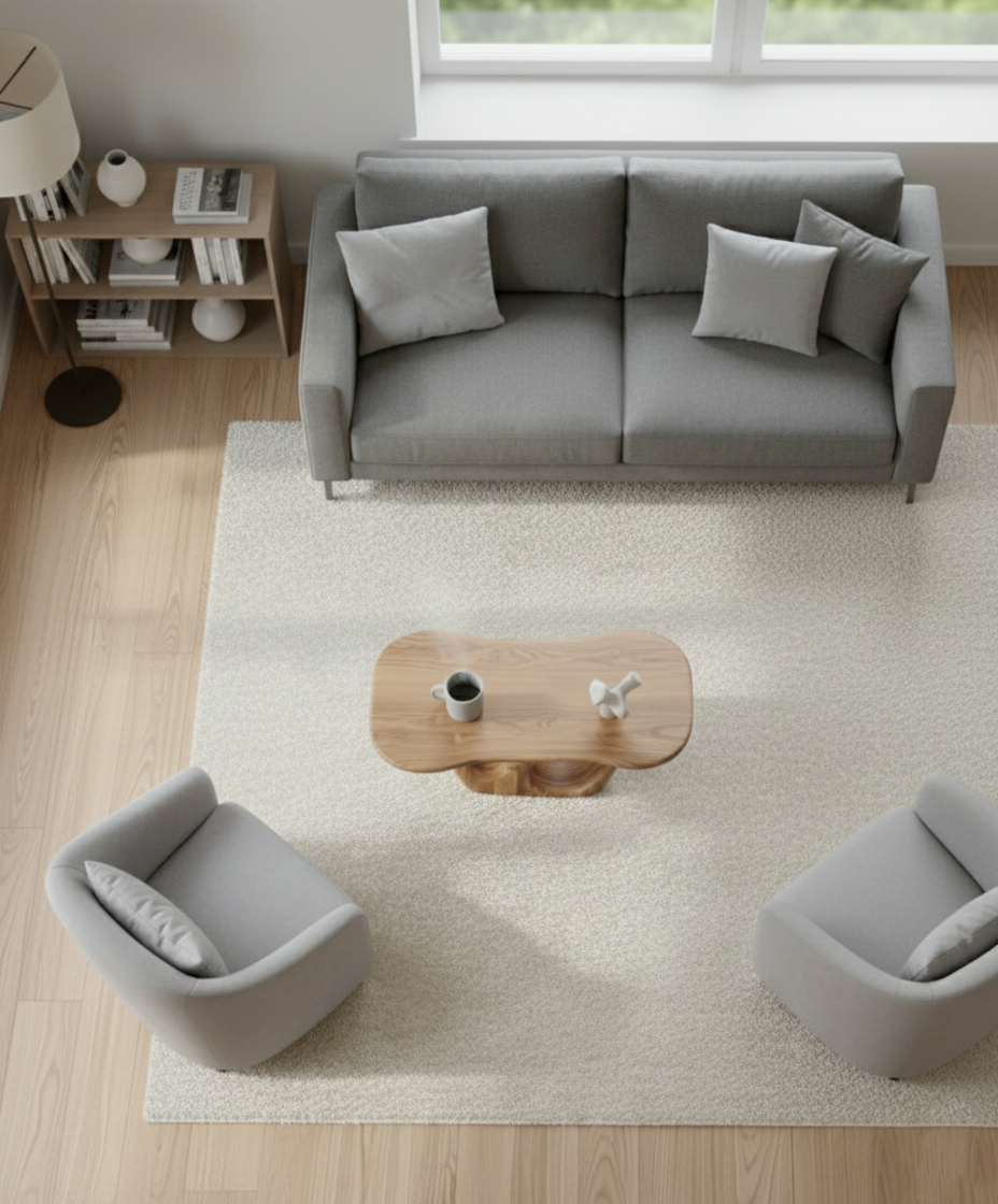 Monumental Sculptural Root Console Table – Grand Live-Edge Solid Wood Statement